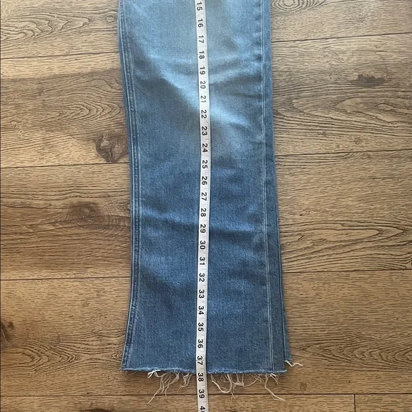 PAIGE Flare & Wide Leg Jeans in Blue Leenah Ankle - Picture 2 of 9